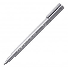 MARCADOR METALICO STAEDTLER PRATA 8323