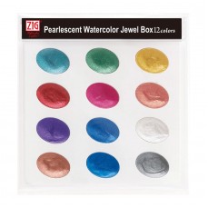 AQUARELA KURETAKE PEARLESCENT JEWEL 12 CORES WSKG204-5