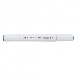 MARCADOR ARTOOLS PICTOM X AZUL B238 PONTA DUPLA
