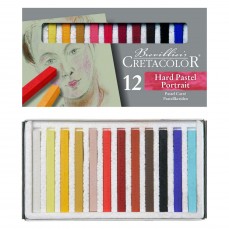 PASTEL SECO CARRE CRETACOLOR 12 CORES PORTRAIT 486 12