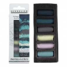 PASTEL SECO SENNELIER EXTRA SOFT 06 CORES STORMY SKY