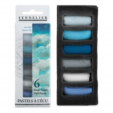 PASTEL SECO SENNELIER EXTRA SOFT 06 CORES SUMMER SKY