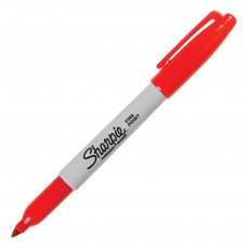 CANETA SHARPIE FINE PERMANENTE VERMELHA