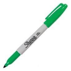 CANETA SHARPIE FINE PERMANENTE VERDE