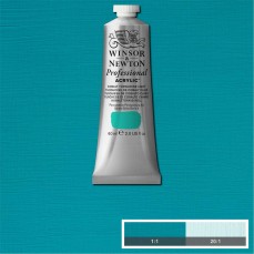 ACRILICA WINSOR NEWTON PROFISSIONAL 60ML 454 COBALT TURQUOISE LIGHT ROW S4