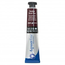 AQUARELA DALER ROWNEY AQUAFINE 8ML 264 MARROM VANDYKE