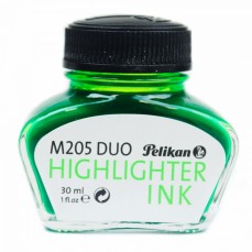 TINTA CALIGRAFIA PELIKAN 30ml M205 DUO HIGHLIGHTER INK VERDE