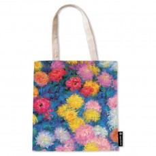 SACOLA CANVAS BAG PAPERBLANKS MONETS CHRYSANTHEMUMS 9757-0