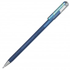 CANETA PENTEL HYBRID DUAL METALLIC AZUL E VERDE