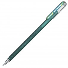 CANETA PENTEL HYBRID DUAL METALLIC VERDE E AZUL