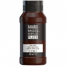 ACRILICA LIQUITEX BASICS FLUID 118ML 410 BURNT UMBER