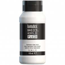 ACRILICA LIQUITEX BASICS FLUID 118ML 412 TRANSP MIXING WHITE