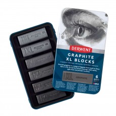 XL GRAPHITE DERWENT MONOCROMATICO ESTOJO C/ 06 UNI