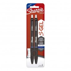 CANETA GEL SHARPIE S.GEL RT 0,7mm PRETO C/ 02 UN