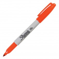 CANETA SHARPIE FINE PERMANENTE LARANJA