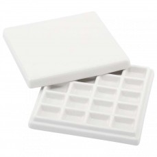 GODET CERAMICA COM TAMPA 20 CAVIDADES 12X12cm A260