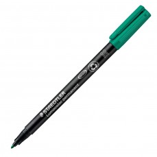 CANETA STAEDTLER LUMOCOLOR PERMANENTE 1,0mm MEDIUM VERDE 317M