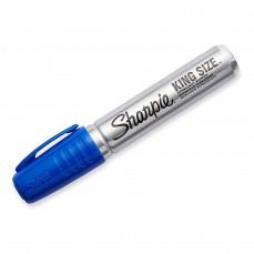 MARCADOR SHARPIE KING SIZE PONTA CHANFRADA AZUL