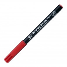 CANETA SAKURA KOI COLORING BRUSH 019 VERMELHO