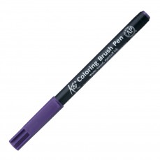 CANETA SAKURA KOI COLORING BRUSH 024 PURPURA