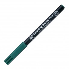 CANETA SAKURA KOI COLORING BRUSH 029 VERDE