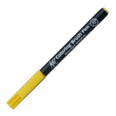 CANETA SAKURA KOI COLORING BRUSH 003 AMARELO