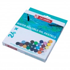 PASTEL OLEOSO AQUARELAVEL TALENS ART CREATION 24 CORES