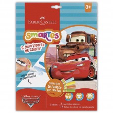 KIT DE COLORIR CARROS FABER CASTELL C/ 05 MARCADORES