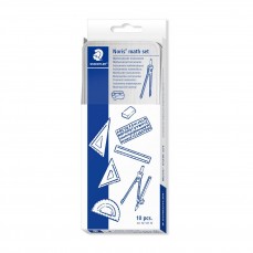 CONJUNTO ESCOLAR STAEDTLER PARA DESENHO GEOMETRICO 10 PCS