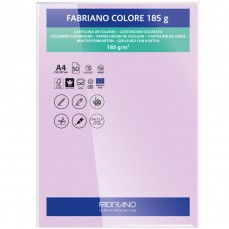PAPEL FABRIANO COLORE 411 LILAS A4 185G C/10 UNI