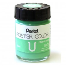 GOUACHE PENTEL POSTER COLOR 30ML 73 VERDE ESMERALDA