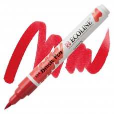 ECOLINE BRUSH PEN 334 SCARLET