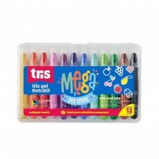 GIZ RETRATIL TRIS MEGA GEL COLOR 12 CORES