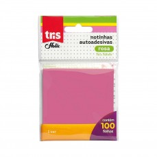 POST-IT NOTAS AUTOADESIVAS TRIS HOLIC ROSA 76x76cm 100 FLS