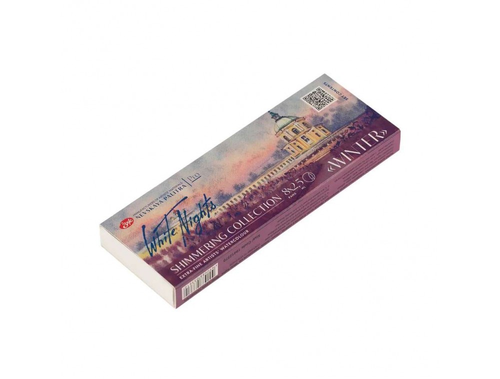 ESTOJO AQUARELA WHITE NIGHTS 08 PANS SHIMMERING WINTER ESTOJO AQUARELA WHITE NIGHTS 08 PANS SHIMMERING WINTER