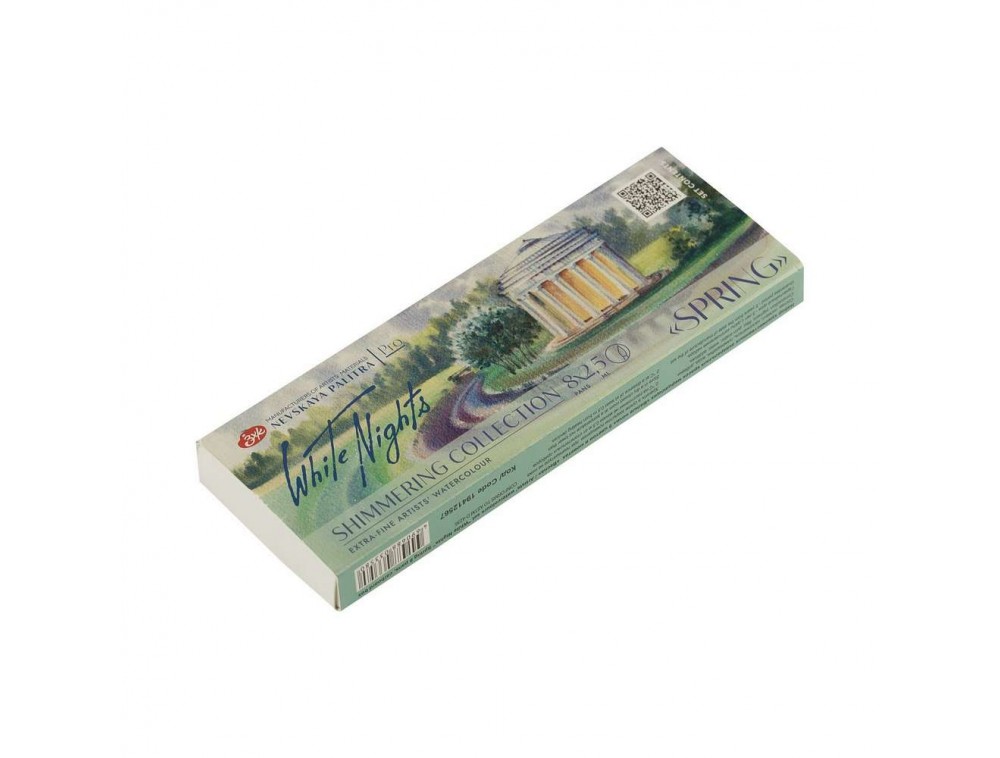 ESTOJO AQUARELA WHITE NIGHTS 08 PANS SHIMMERING SPRING ESTOJO AQUARELA WHITE NIGHTS 08 PANS SHIMMERING SPRING