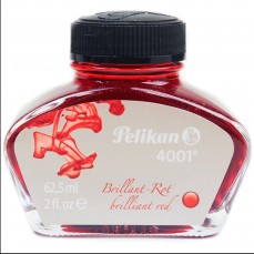 TINTA CALIGRAFIA PELIKAN 62,5ML 4001 VERMELHA 329169