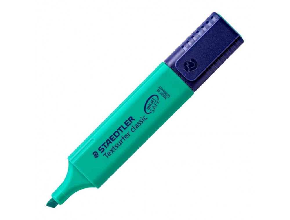 MARCADOR FLUORESCENTE STAEDTLER TEXTSURFER 35 TURQUESA MARCADOR FLUORESCENTE STAEDTLER TEXTSURFER 35 TURQUESA