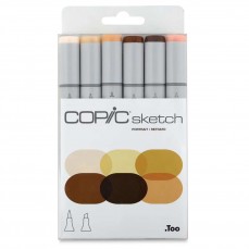 ESTOJO COPIC SKETCH C/ 06 PORTRAIT