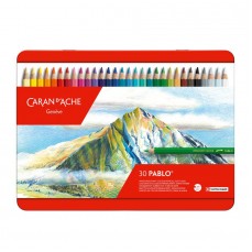 ESTOJO LAPIS COR CARAN D´ACHE PABLO 030 CORES