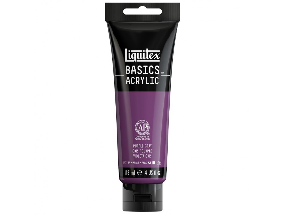 ACRILICA LIQUITEX BASICS 118ML PURPLE GREY 080 (ANT 263) ACRILICA LIQUITEX BASICS 118ML PURPLE GREY 080 (ANT 263)