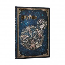 PAPERBLANKS HARRY POTTER LEGENDS OF HOGWARTS MIDI PAUTADO PB6521-0
