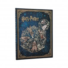 PAPERBLANKS HARRY POTTER LEGENDS OF HOGWARTS ULTRA PAUTADO PB6519-7