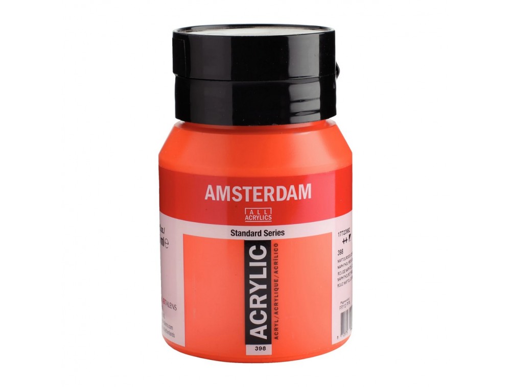 ACRILICA TALENS AMSTERDAM 500ml 398 NAPHTHOL RED ACRILICA TALENS AMSTERDAM 500ml 398 NAPHTHOL RED