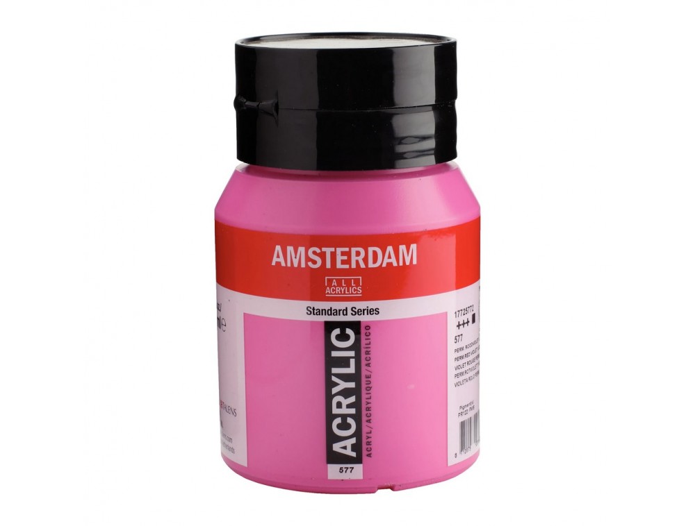 ACRILICA TALENS AMSTERDAM 500ml 577 PERM RED VIOLET LIGHT ACRILICA TALENS AMSTERDAM 500ml 577 PERM RED VIOLET LIGHT