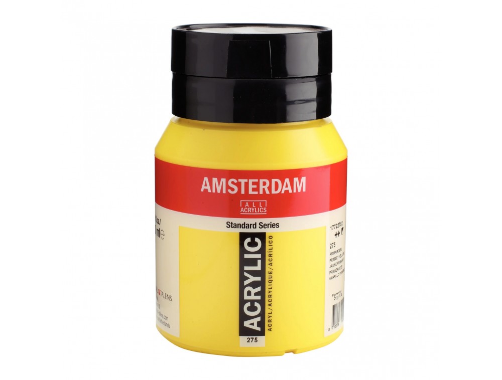 ACRILICA TALENS AMSTERDAM 500ml 275 PRIMARY YELLOW ACRILICA TALENS AMSTERDAM 500ml 275 PRIMARY YELLOW