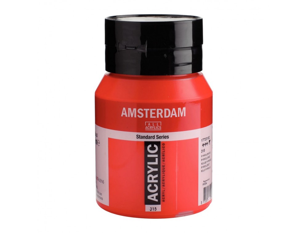 ACRILICA TALENS AMSTERDAM 500ml 315 PYRROLE RED ACRILICA TALENS AMSTERDAM 500ml 315 PYRROLE RED
