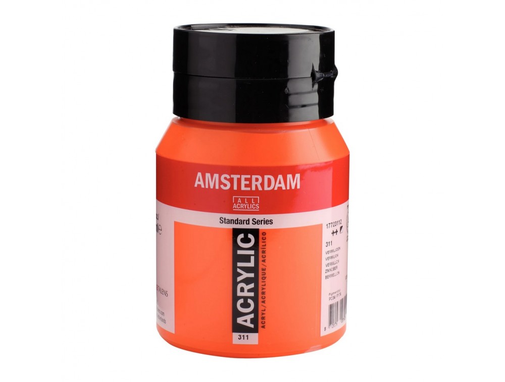 ACRILICA TALENS AMSTERDAM 500ml 311 VERMILION ACRILICA TALENS AMSTERDAM 500ml 311 VERMILION