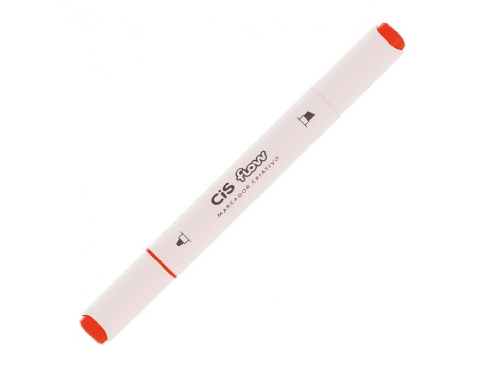 MARCADOR CRIATIVO CIS FLOW DUPLA 45 CORAL MARCADOR CRIATIVO CIS FLOW DUPLA 45 CORAL