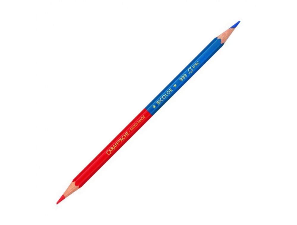 LAPIS AQUARELAVEL CARAN D´ACHE BICOLOR PRISMALO LAPIS AQUARELAVEL CARAN D´ACHE BICOLOR PRISMALO